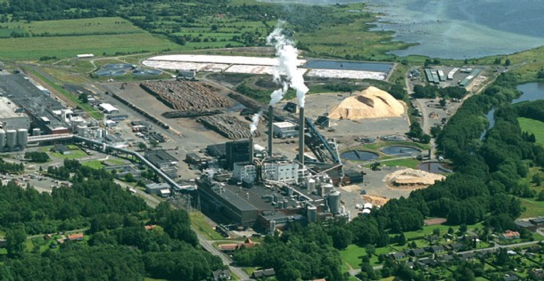 Zweedse papierfabriek