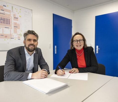 ondertekening overeenkomst Evides Shell Holland Hydrogen 1