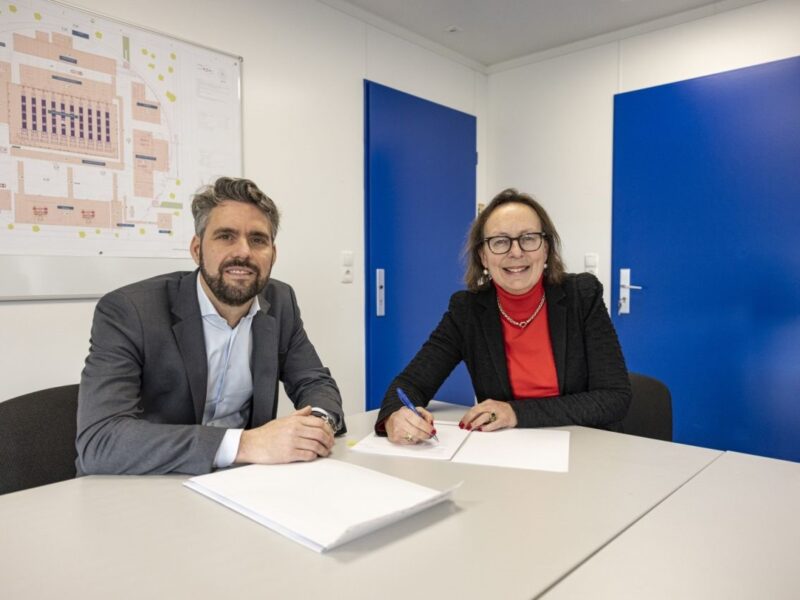 ondertekening overeenkomst Evides Shell Holland Hydrogen 1