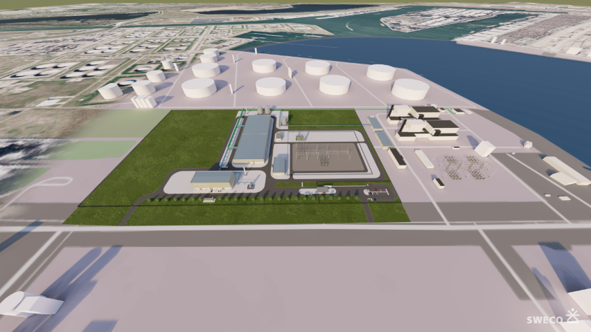 Eneco wil elektrolyzer bouwen in Rotterdam