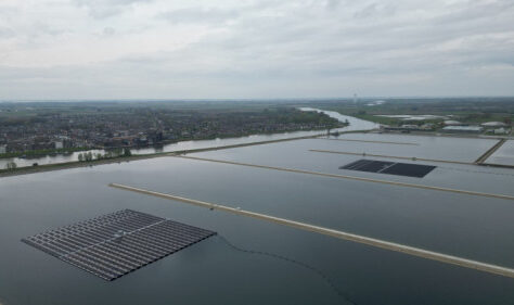 OPening drijvend zonnepark Berenplaat Eneco