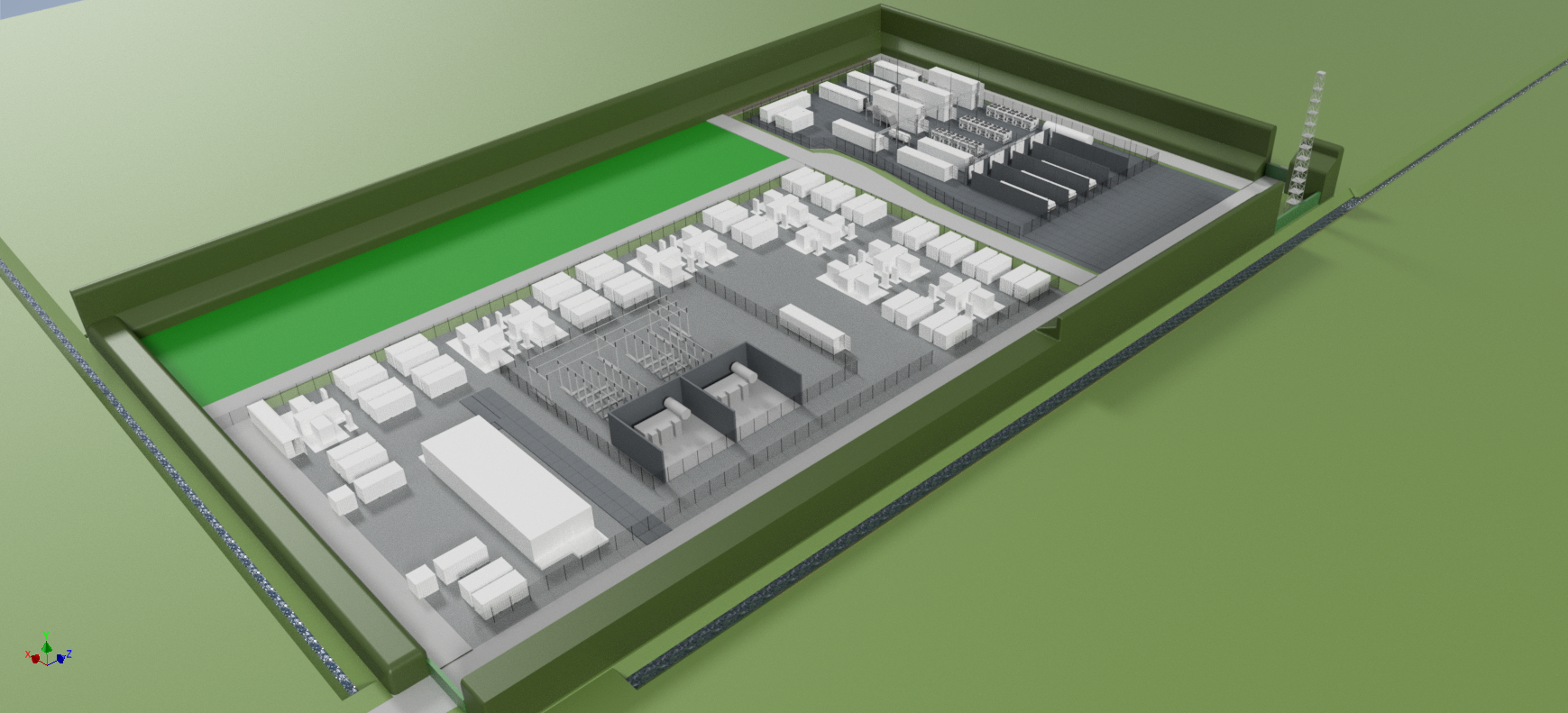 Start bouw batterij-opslag Wind Park Zeewolde – ook plannen voor waterstoffabriek