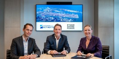 Rotterdamse ECT-terminals stappen over op walstroom